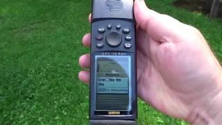 Garmin GPS 12 MAP  Handheld GPS demo for eBay [upl. by Fanechka]