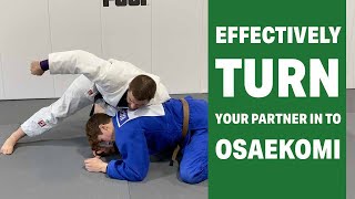 LEARN A POWERFUL TURN OVER TECHNIQUE  Travis Stevens Basic Judo Techniques [upl. by Braynard]