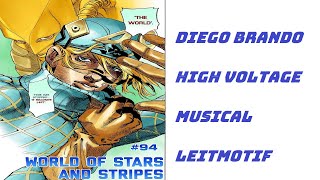 Diego Brando  High Voltage JJBA Musical Leitmotif [upl. by Yhtamit]