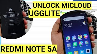 Unlock Mi Account Redmi Note 5a Ugglite Made in Indonesia Model MDG6 Gratis [upl. by Meneau]