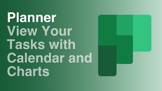 Microsoft Planner  My Tasks  Charts and Schedule Views [upl. by Dreyer]