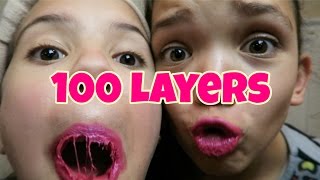 100 LAYERS OF LIQUID LIPSTICK  LIPSENSE [upl. by Flanders387]