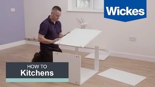 How to Build a Kitchen Cabinet with Wickes [upl. by Ki687]