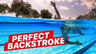 How to Swim Backstroke with Perfect Technique [upl. by Assenal]