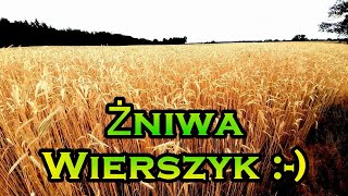 Wiersz o Żniwach 2021 Polskie Wiersze Rymowanki Żniwa Dożynki [upl. by Yirinec]