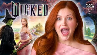 Vocal coach reacts to WICKED [upl. by Nysa457]