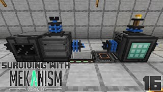 Surviving With Mekanism v10  E16  Formulaic Assemblicator Autocrafting [upl. by Hanoy744]