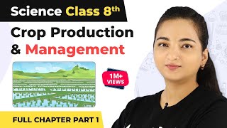 Class 8 Science Chapter 1  Crop Production amp Management Full Chapter Explanation Part 1 [upl. by Lorusso]