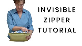 Invisible Zipper Tutorial [upl. by Treblihp]