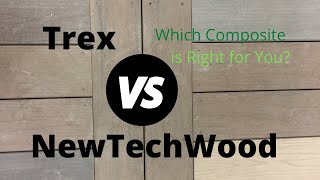 Trex vs NewTechWood [upl. by Harned332]