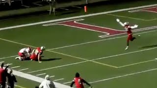 Kicker saves the day with gamewinning chase down tackle [upl. by Einon55]