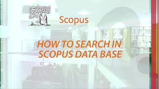 How to search in Scopus database [upl. by Sinnej48]