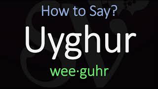 How to Pronounce Uyghur CORRECTLY Meaning amp Pronunciation [upl. by Evatsug512]