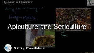 Apiculture Sericulture Biology Lecture  Sabaqpk [upl. by Brubaker]