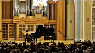 Stephanie ELBAZ plays ALKAN Concerto for solo piano in live [upl. by Bret940]