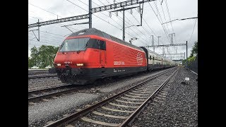 Führerstandsmitfahrt SBB InterCity Bern  Spiez [upl. by Ettezoj]