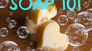 Easy 3 Ingredient Homemade Soap Recipe  How to Make Soap From Scratch [upl. by Adym]