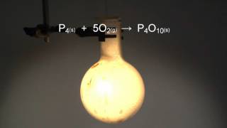 Reaction of Oxygen with Phosphorus [upl. by Maite]