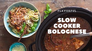 Slow Cooker Bolognese [upl. by Kleiman]