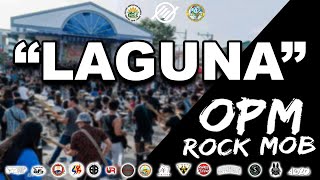 Laguna  Sampaguita Official OPM Rock Mob Video Calamba 160 Musicians [upl. by Deadman]