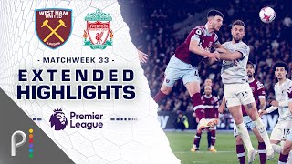 West Ham United v Liverpool  PREMIER LEAGUE HIGHLIGHTS  4262023  NBC Sports [upl. by Dorian]