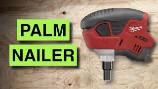 Milwaukee M12 Palm Nailer review [upl. by Eycal]