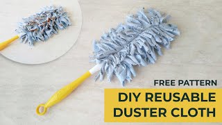 DIY Swiffer Duster Cloths Tutorial  FREE pattern Washable and Reusable [upl. by Adnuhs]