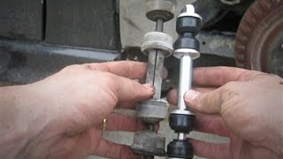 How to replace sway bar end links and bushings [upl. by Filippo903]