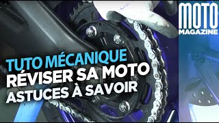 Réviser sa moto astuces à savoir  Tuto mécanique moto Motomag [upl. by Mar573]