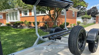 LINES IN FABWORX  ULTIMATE KAYAK FISHING TRAILER [upl. by Riegel]