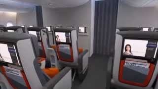 Unveiling the New Premium Economy Class  Singapore Airlines [upl. by Gniy809]