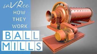 How Ball Mills Work Engineering and Mining [upl. by Maddock963]