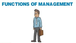 Functions of Management [upl. by Aynatan]