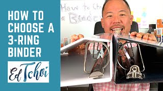 How to Choose a 3Ring Binder [upl. by Robbi]