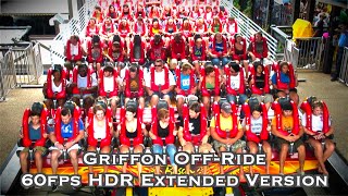 Griffon  Busch Gardens Williamsburg 60fps Extended HDR Version [upl. by Kubetz]