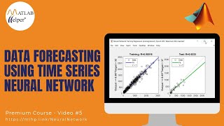 Data Forecasting Using Time Series Neural Network  MATLABHelper NN [upl. by Reave]