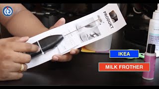 IKEA MILK FROTHER Review amp Battery Installation [upl. by Skelly]