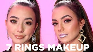 7 Rings Makeup Look  Merrell Twins [upl. by Harwell]