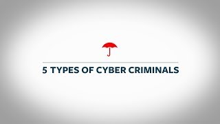 5 Types of Cyber Criminals [upl. by Atnicaj]