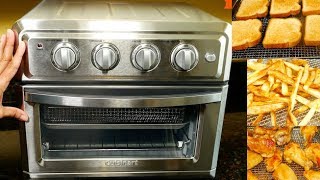 Cuisinart Air Fryer Toaster Oven REVIEW DEMO [upl. by Engeddi]