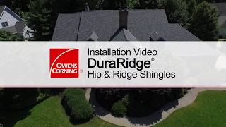 How To Install DuraRidge® Hip amp Ridge Shingles [upl. by Lordan]