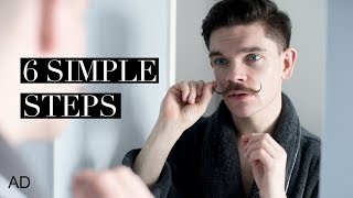 6 Steps To The Perfect Moustache  How To [upl. by Studley900]