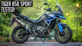 2021 Triumph Tiger 850 Sport  First Ride Review [upl. by Whitelaw]