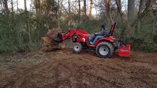 Mahindra 1526 Shuttle Tractor Various Projects [upl. by Kadner]