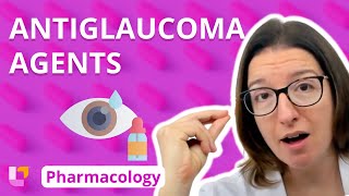 Antiglaucoma Agents  Pharmacology  Nervous System  LevelUpRN [upl. by Maxim]