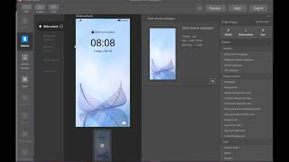 How to create Themes with Themes Design Studio  by Nada Mohsen Huawei Accredited Designer [upl. by Ahsakal]