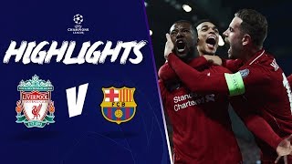 Reds complete miracle comeback against Barca Liverpool 40 Barcelona  Champions League [upl. by See]