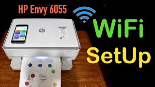 HP Envy 6055 WiFi SetUp [upl. by Claud]