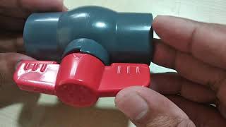 PVC Ball Valve  How It Works [upl. by Eek]