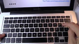 Cómo poner ASTERISCO en MAC   Teclado Mac MacBook Pro Air [upl. by Adnuahsor986]